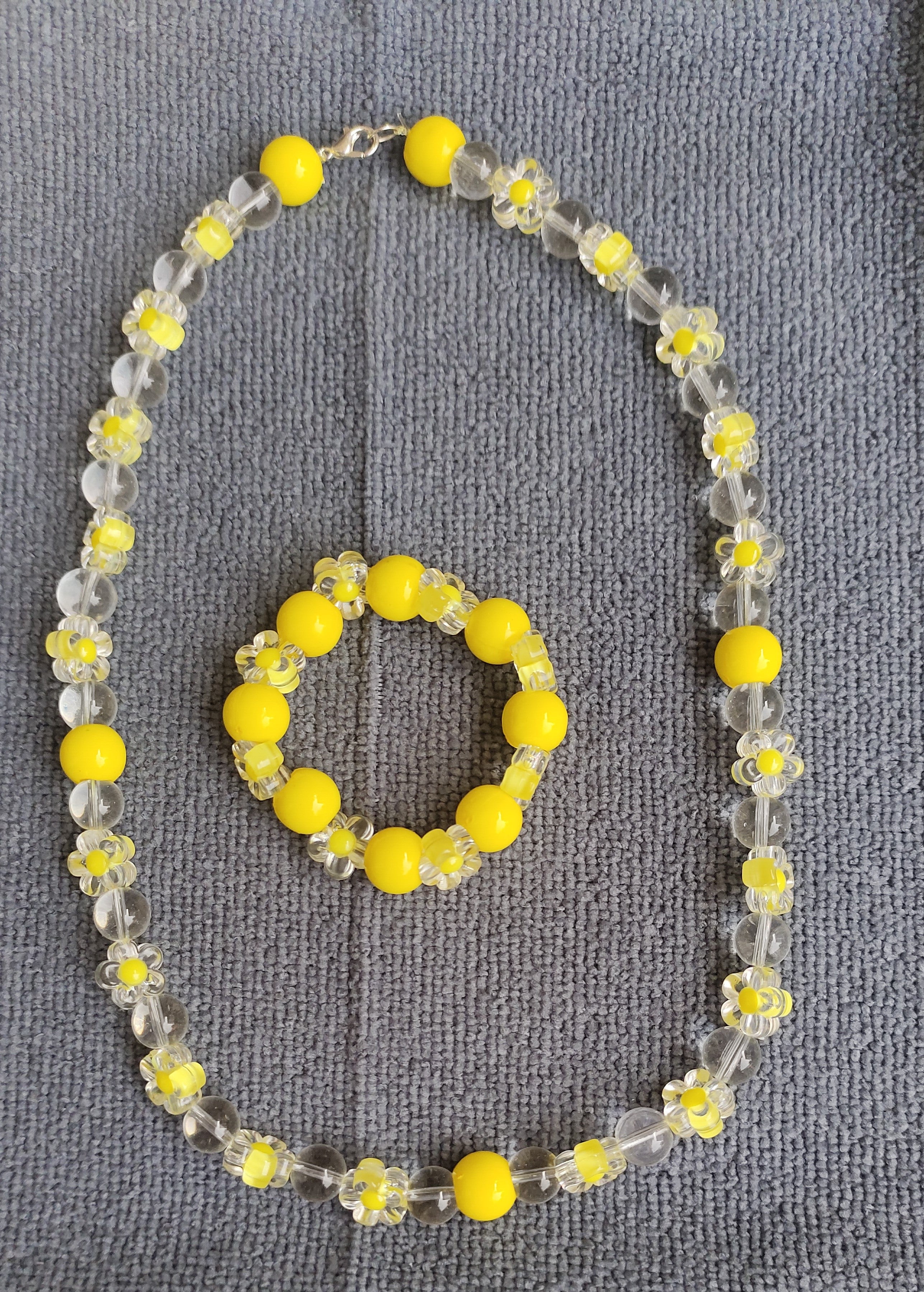 Goldy Necklace & Bracelet Combo