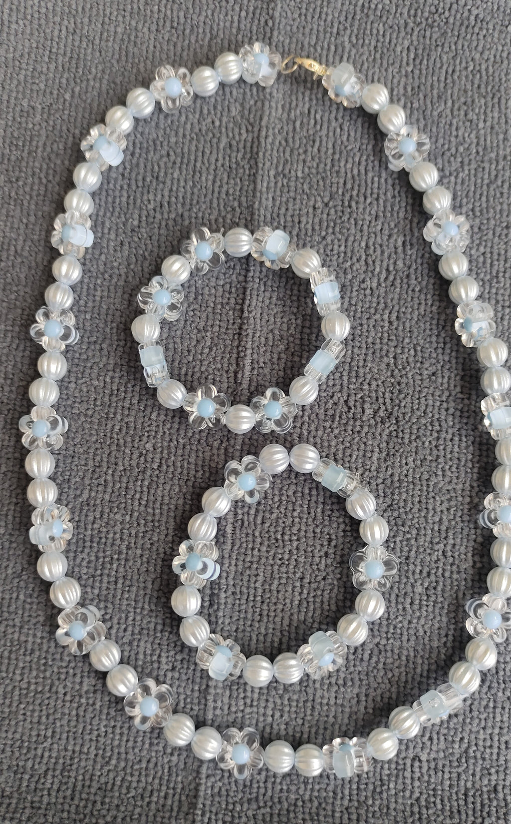 Bluebell Necklace & Bracelet Set