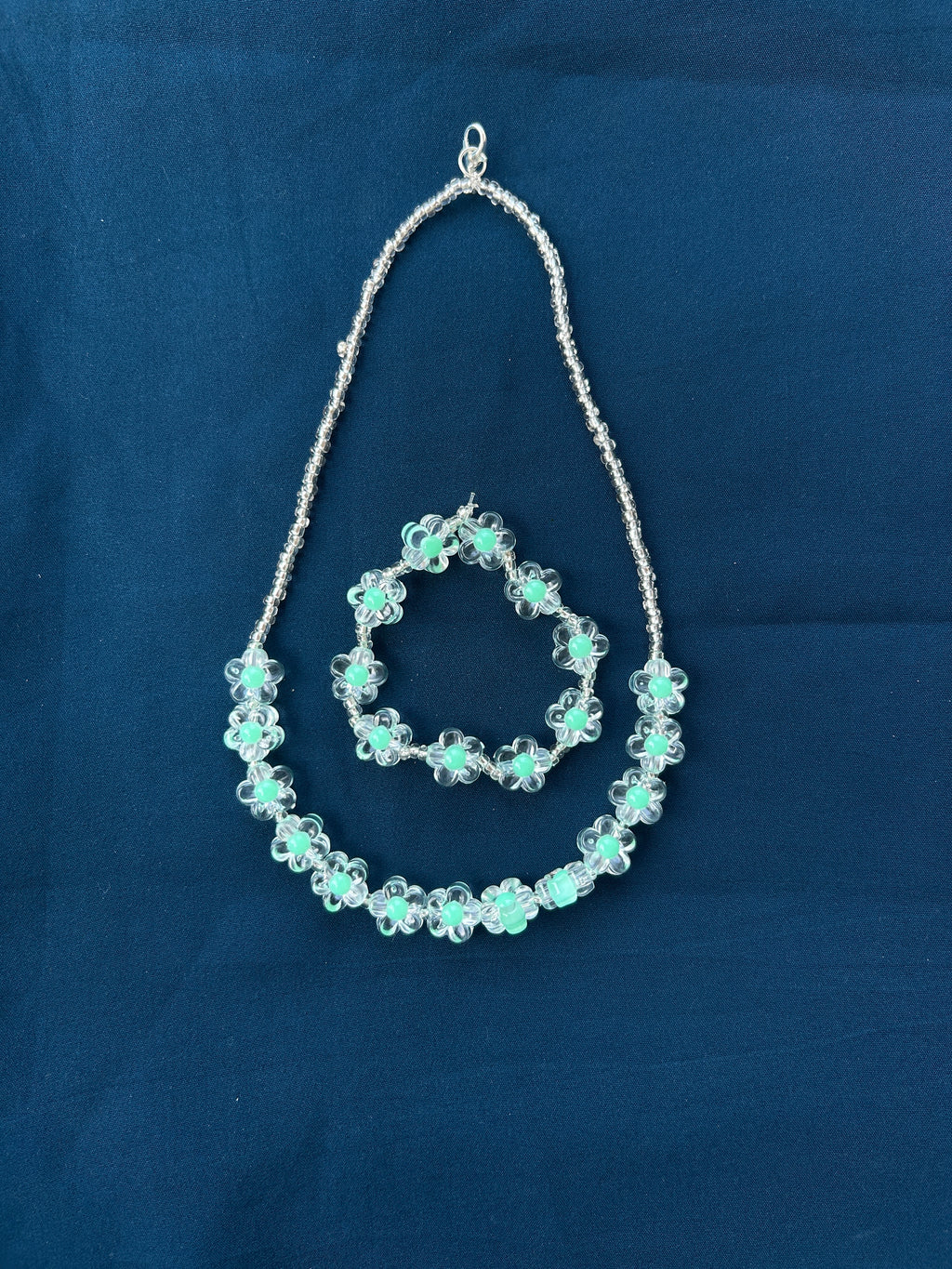 Poomuthu Green – Kids Chain & Bracelet Combo