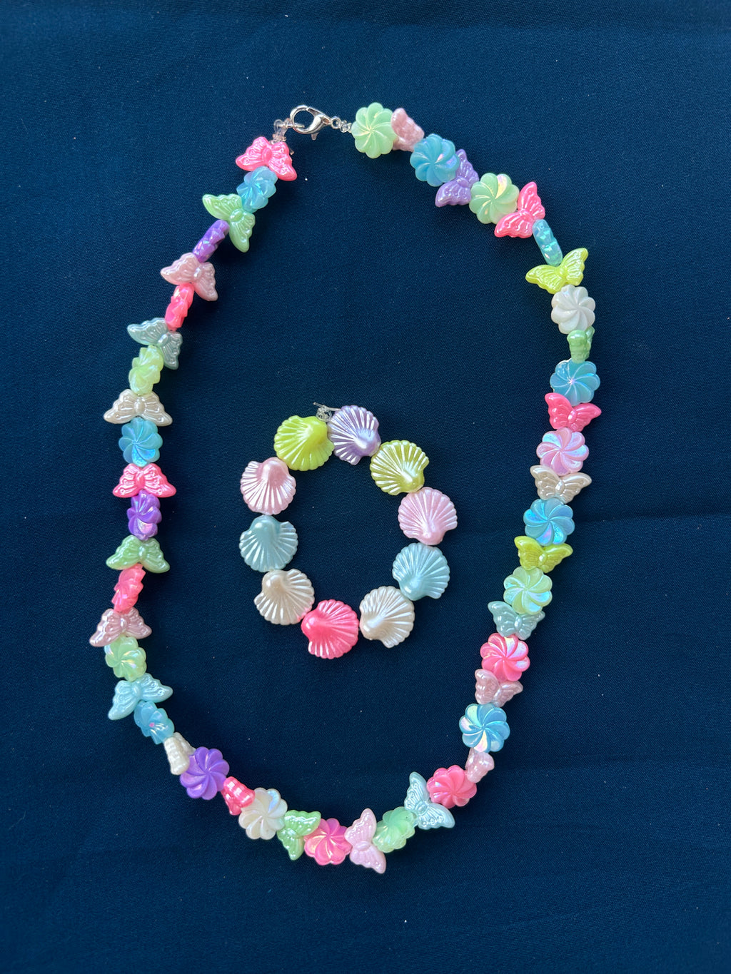 Rainbow – Kids Chain & Bracelet Combo