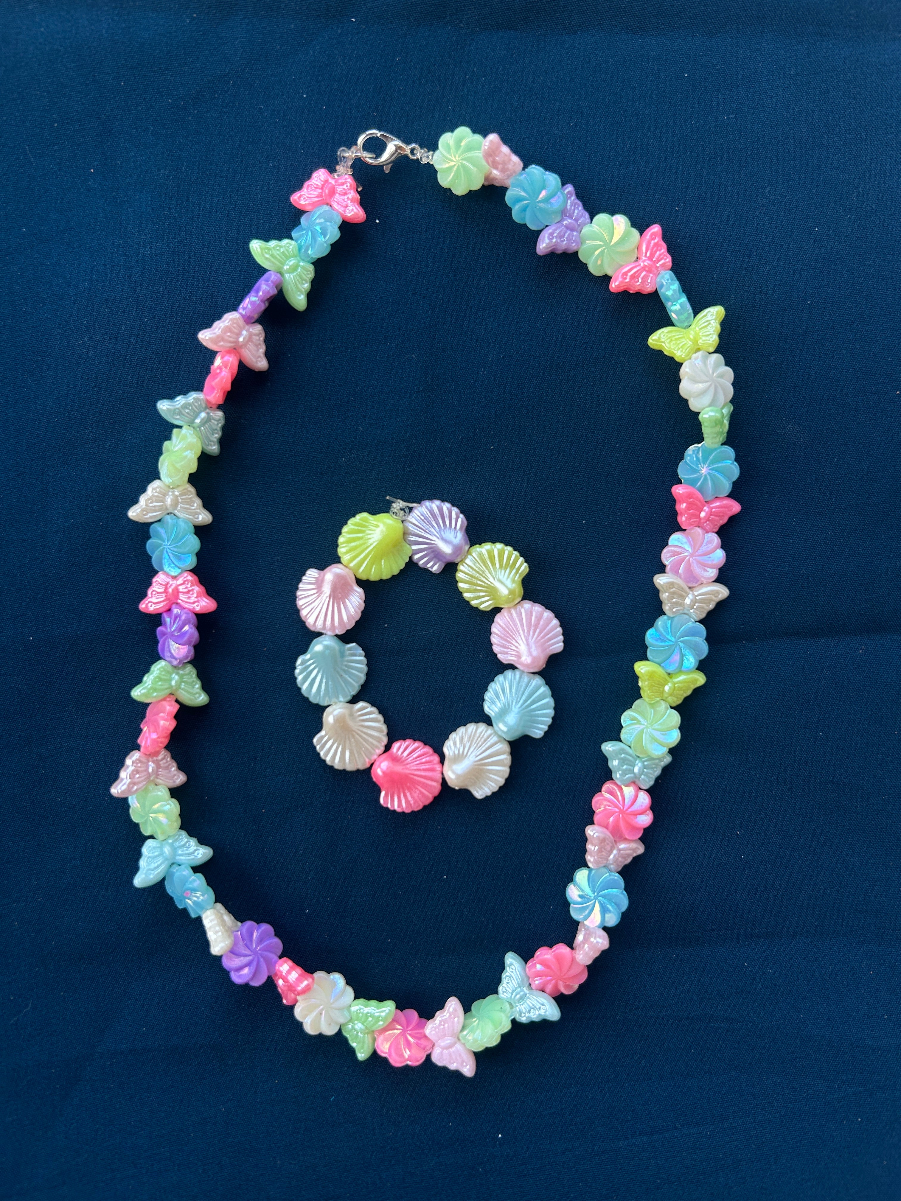 Rainbow – Kids Chain & Bracelet Combo