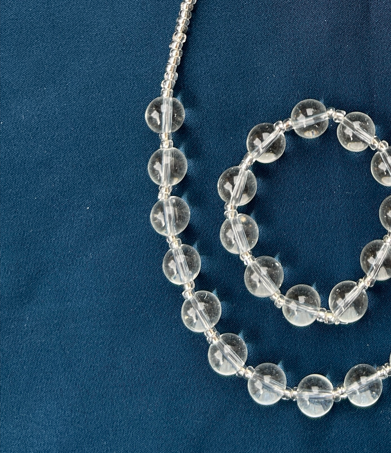 Glass Bead – Kids Chain & Bracelet Combo