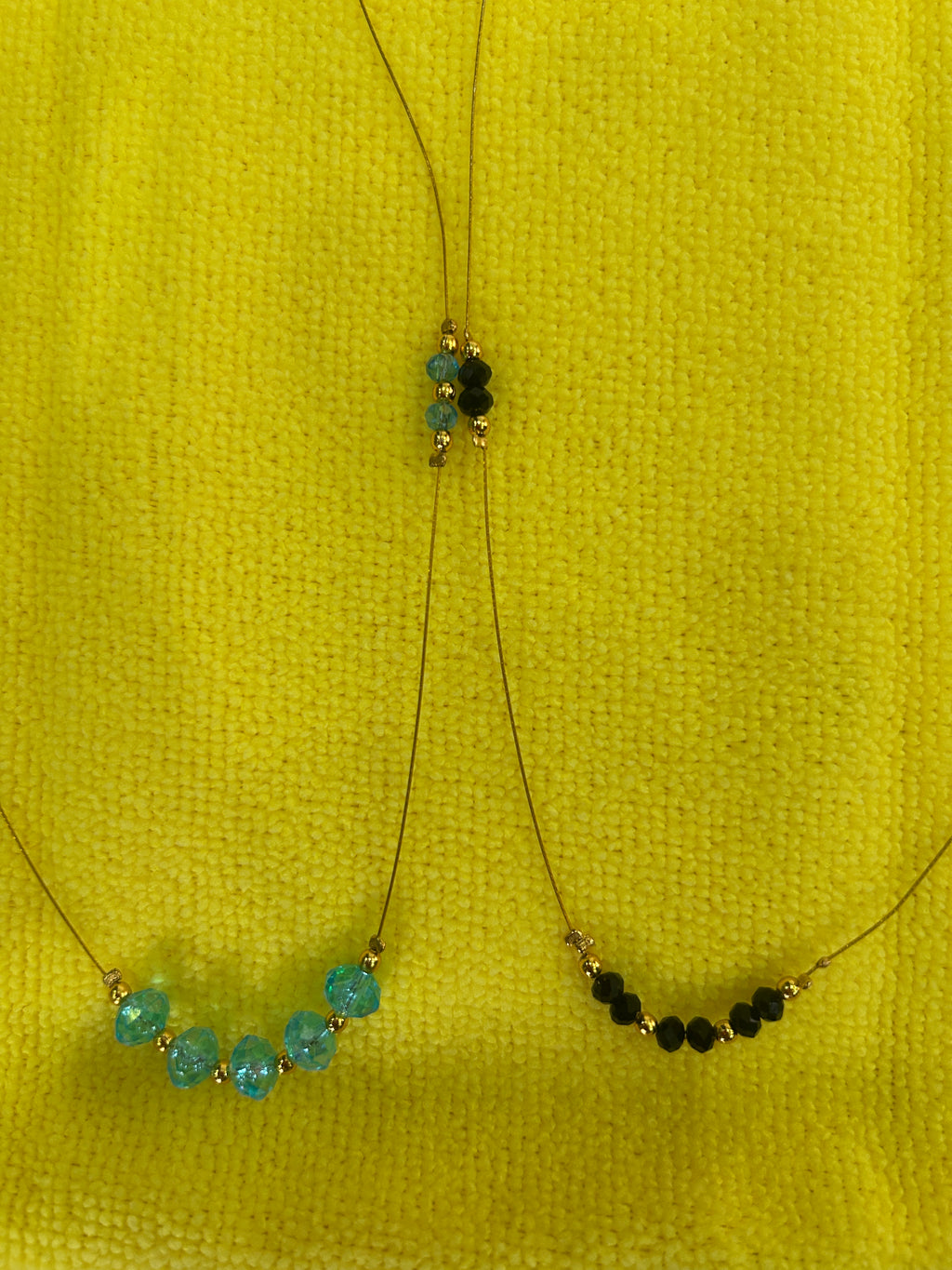 Emerald–Aqua Invisible Chain Combo