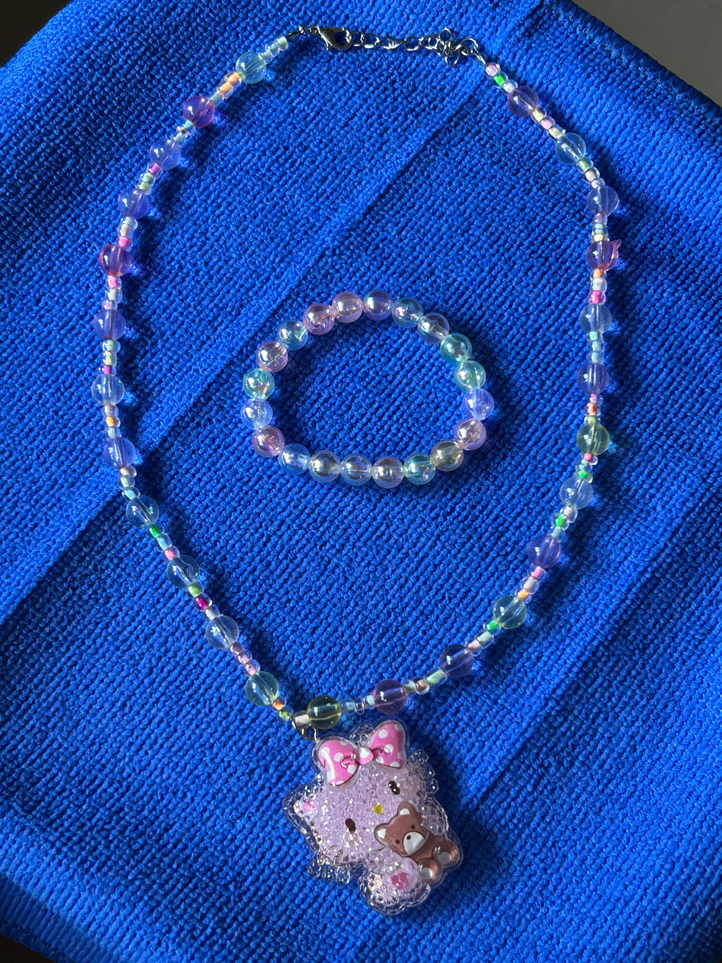 Sparkle Kitty Charm Set